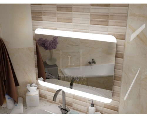 Зеркало с подсветкой для ванной комнаты Салерно